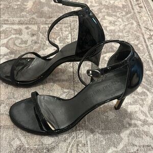 Stuart Weitzman Black Stiletto Heels